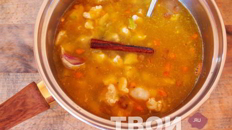 пшеничная каша с мясом