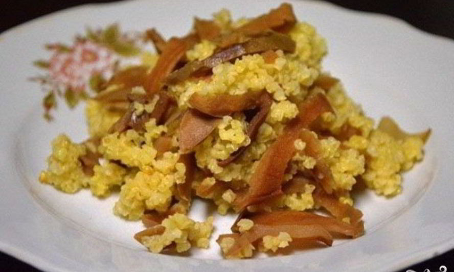 Рецепт пшенной каши с сухофруктами
