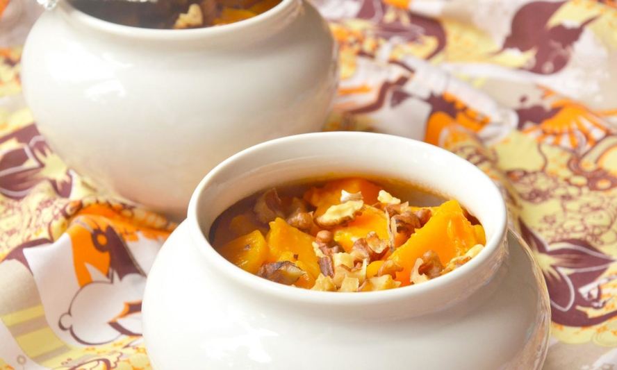 Рецепт пшенной каши с тыквой в духовке