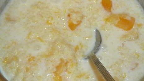 пшенная каша с тыквой