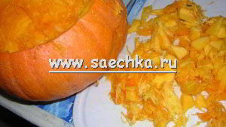 пшенная каша в тыкве