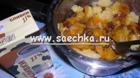 пшенная каша в тыкве