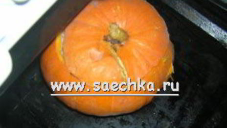 пшенная каша в тыкве