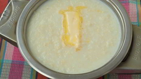 рисово-пшенная каша на молоке