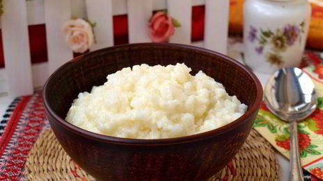 рисово-пшенная каша на молоке