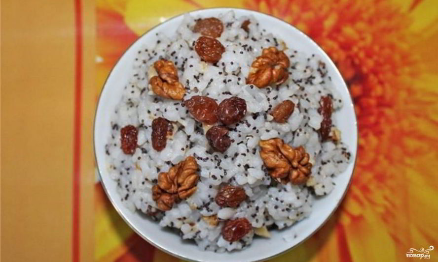 Рецепт рисовой кутьи