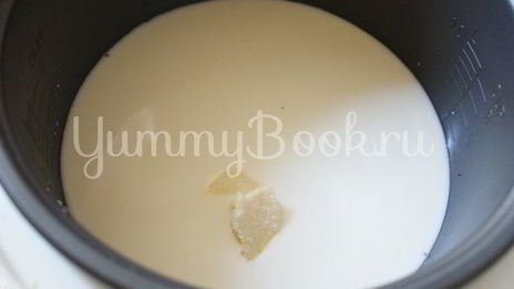 рисовая молочная каша в мультиварке