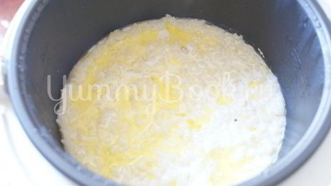 рисовая молочная каша в мультиварке