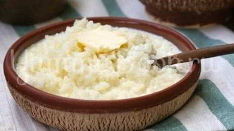 рисовая молочная каша в мультиварке