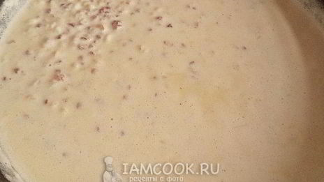 гречнево-рисовая каша на молоке