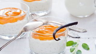 Молочная рисовая каша по-итальянски