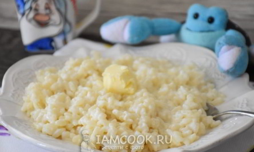 Рецепт молочной рисовой каши