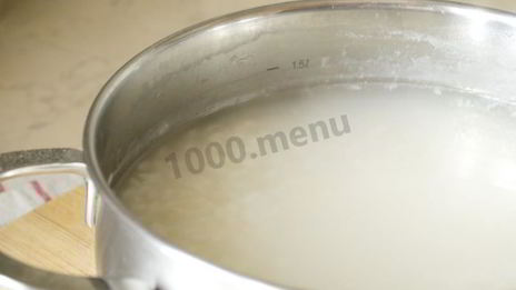 рисовая каша на воде с топленым маслом