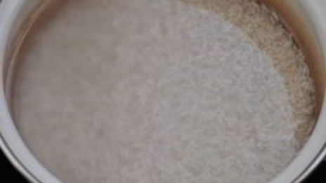 рисовая каша на воде