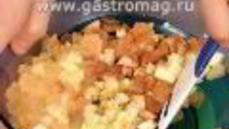 рисовая каша с фруктами