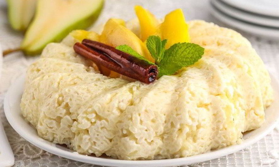 Рецепт рисовой каши с грушами