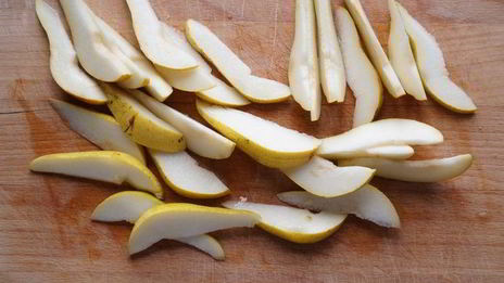 рисовая каша с грушами