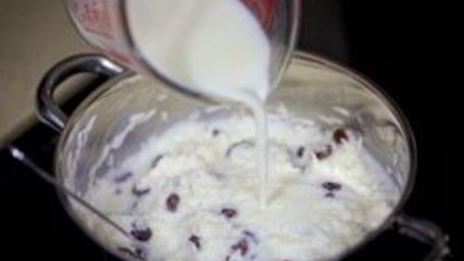 рисовая каша с изюмом