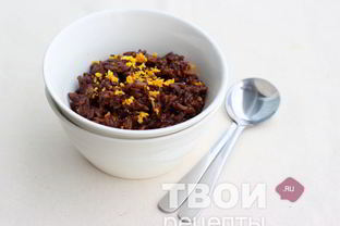 Рисовая каша с шоколадом