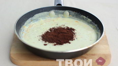 рисовая каша с шоколадом