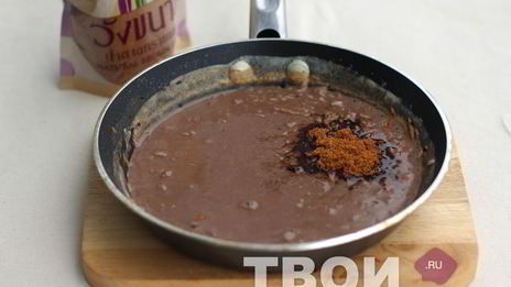 рисовая каша с шоколадом