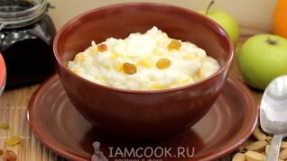 Рисовая каша с тыквой в мультиварке