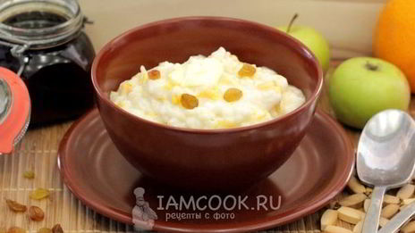 рисовая каша с тыквой в мультиварке