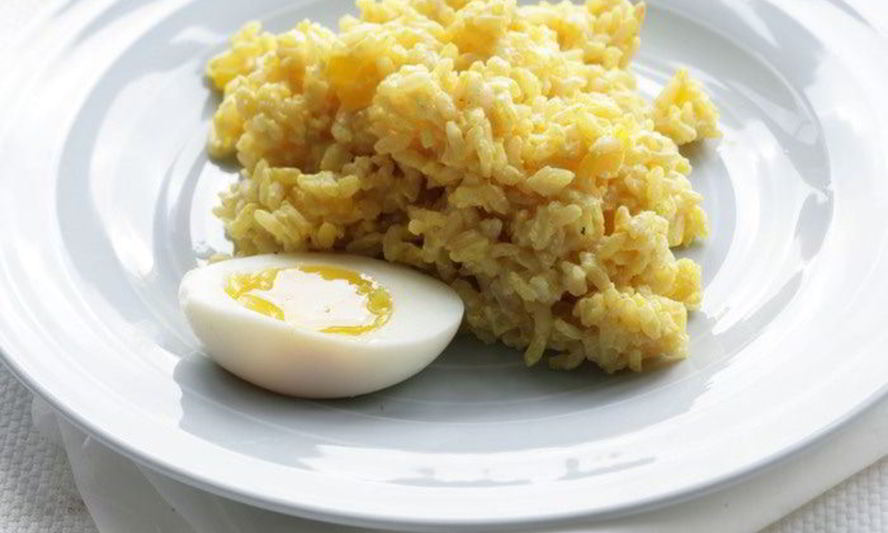 Рецепт рисовой каши с яйцом