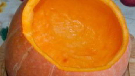 рисовая каша в тыкве в духовке