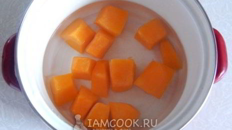 тыквенная каша на молоке