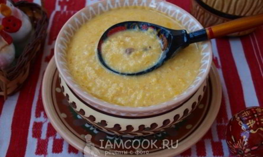 Рецепт тыквенной каши с пшеном