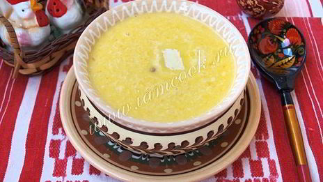 тыквенная каша с пшеном