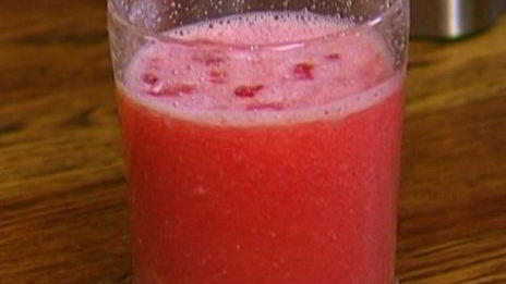 арбузный коктейль с лаймом и имбирем