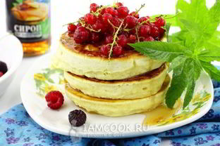 Блинчики с кленовым сиропом