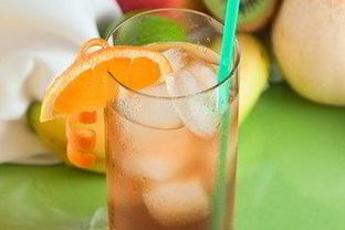 Апельсиновый холодный чай