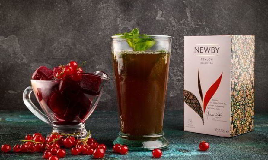 Рецепт ароматного чая с ягодным льдом