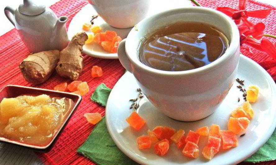 Рецепт чая с тмином и имбирем