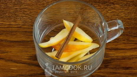 чай с яблоками