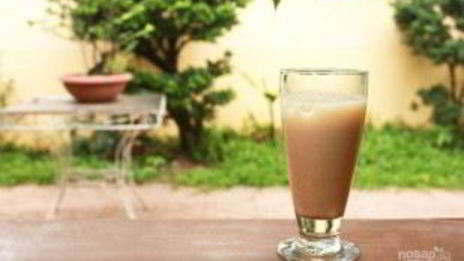 чай со сгущенкой