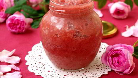 чайная роза перетертая с сахаром