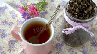 Ферментированный чай из листьев клубники