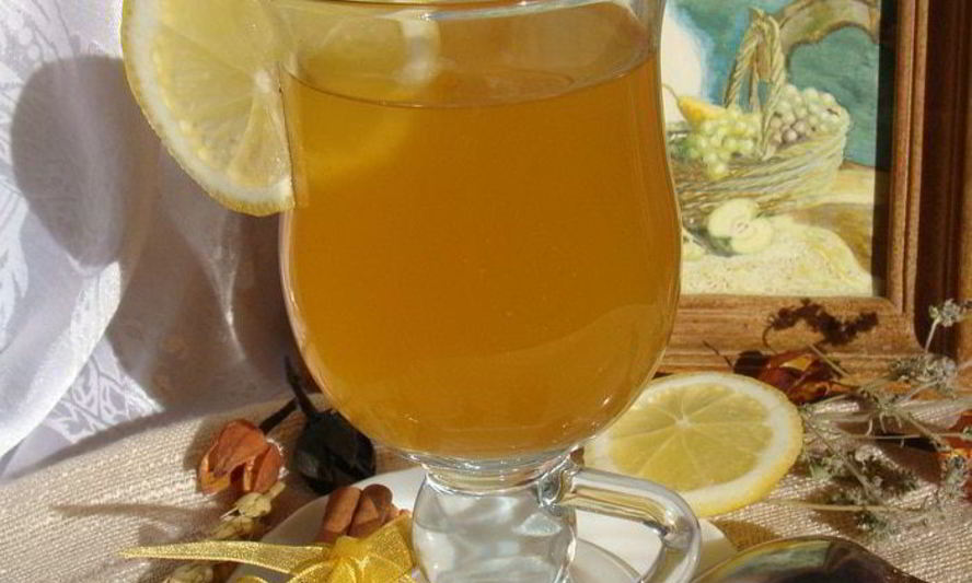 Рецепт фруктового чая с чабрецом и пряностями