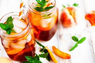 Фруктовый холодный чай