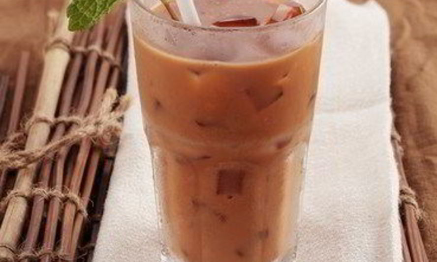 Рецепт холодного чая с молоком и мятой