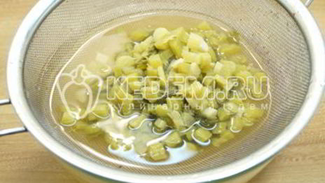 холодный чай с ревенем