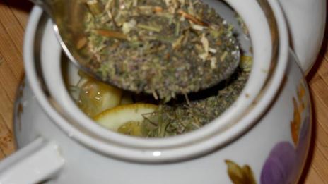 лимонно-мятный чай живая вода