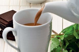 Мятный шоколадный чай