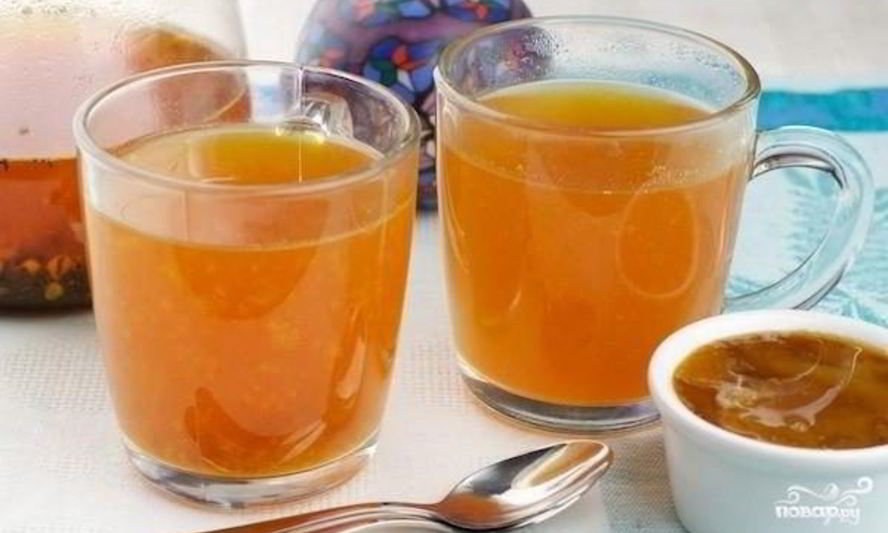 Рецепт облепихового чая