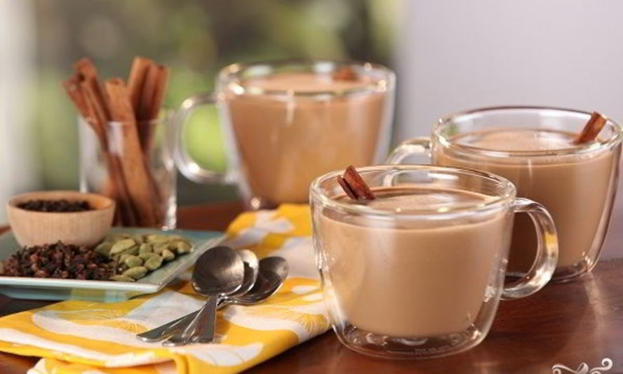 Рецепт пряного чая латте