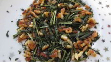 зеленый чай с жареным рисом